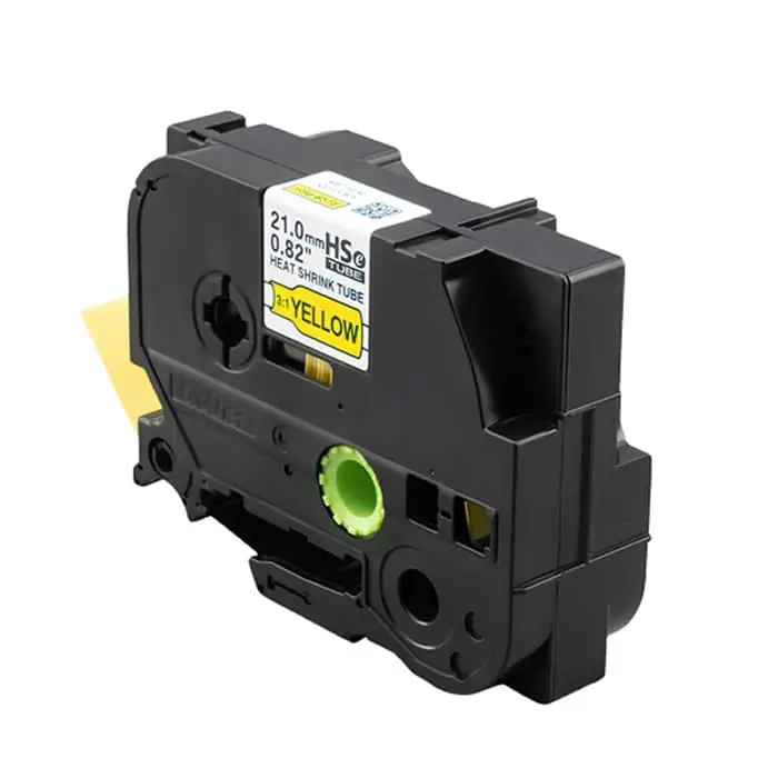 brother-p-touch-hse-651e-orijinal-sari-uzerine-siyah-isi-ile-daralan-laminasyonlu-etiket-21mm